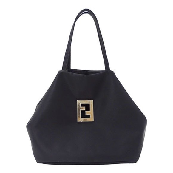 FENDI bag women's handbag nylon black 15561 - Picture 2 of 15